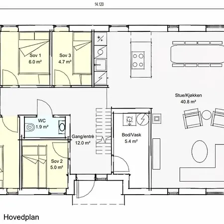 Spacious With Sauna, Centre Noresund